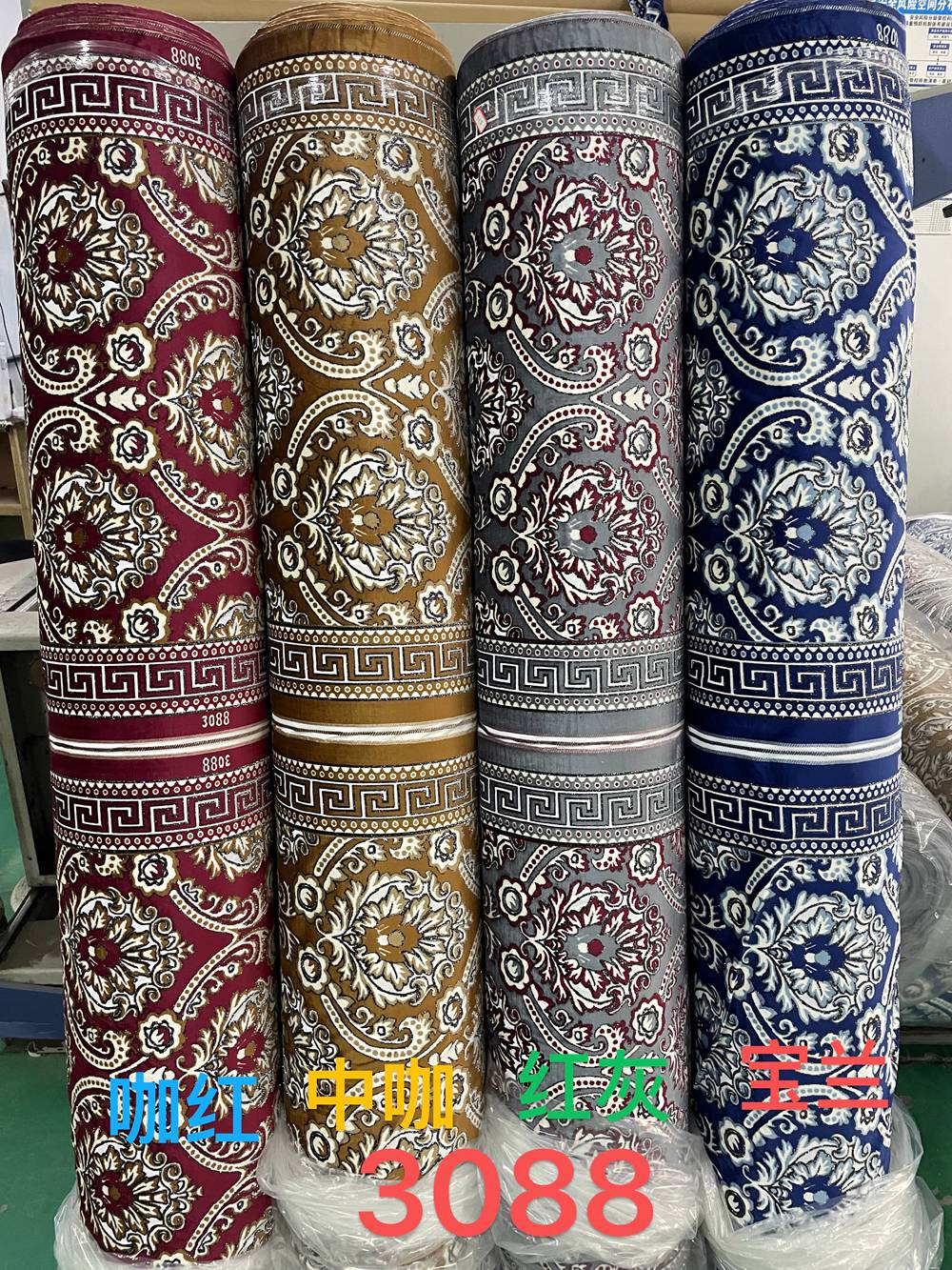 Color woven circular fabric